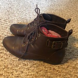 Brown Ankle Boots